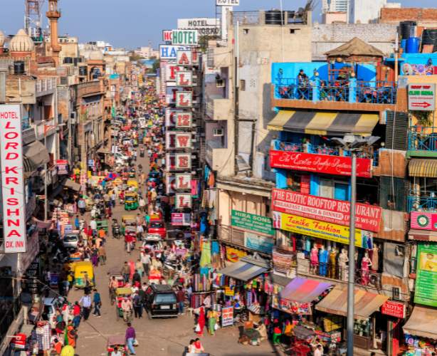 One Day Old & New Delhi Shopping Tour by Car