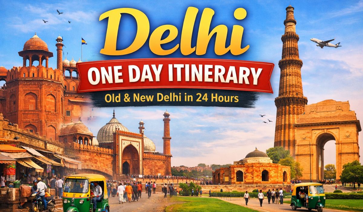 Delhi One Day Itinerary: How to See Old & New Delhi in 24 Hours