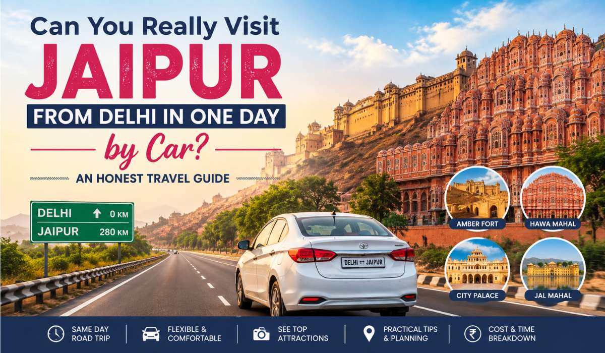 Can You Really Visit Jaipur from Delhi in One Day by Car? An Honest Travel Guide