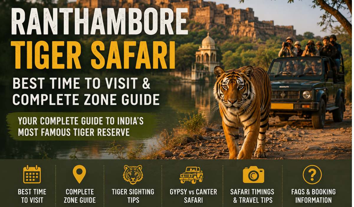 Ranthambore Tiger Safari: Best Time to Visit and Complete Zone Guide