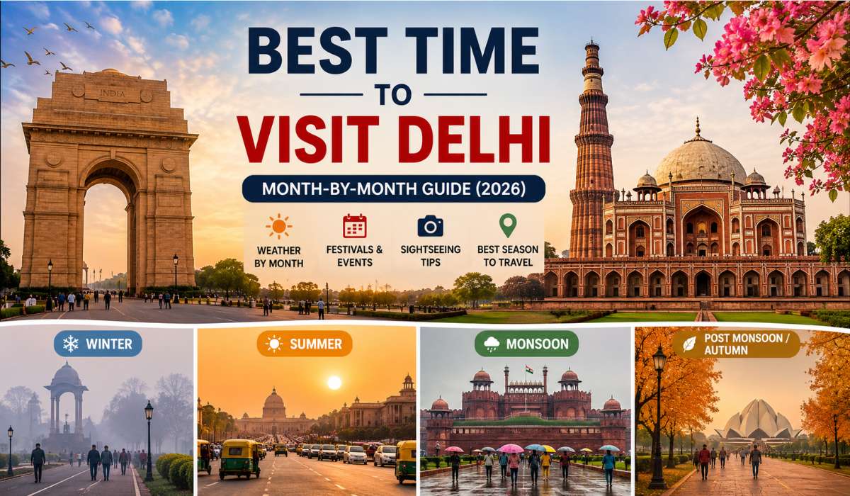 Best Time to Visit Delhi | Weather, Seasons & Travel Tips